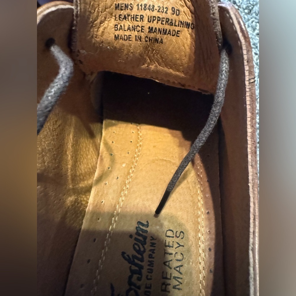 Florsheim men’s shoes size 9 - Picture 3 of 6